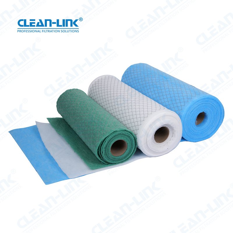 Merv 8 9 11 13 14 air Filter Material Synthetic Media Wire Mesh Laminated Roll