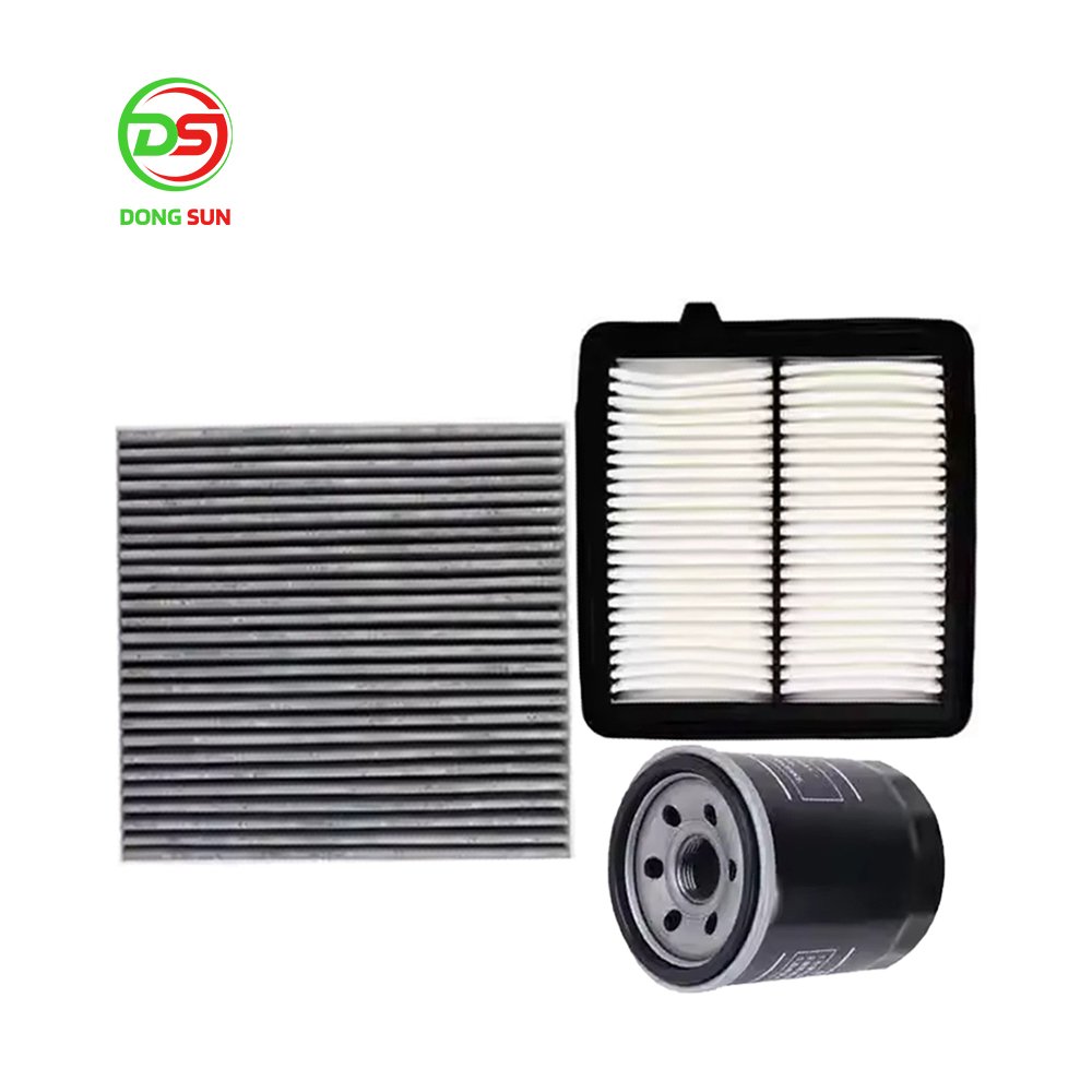 Engine Air Filter Cabin Filter Oil Filter for Hondaa Jazz CITY 1.5L 2008-2013 Years 17220-RB6-Z00 80292-TF0-G01 15400-PLM-A01