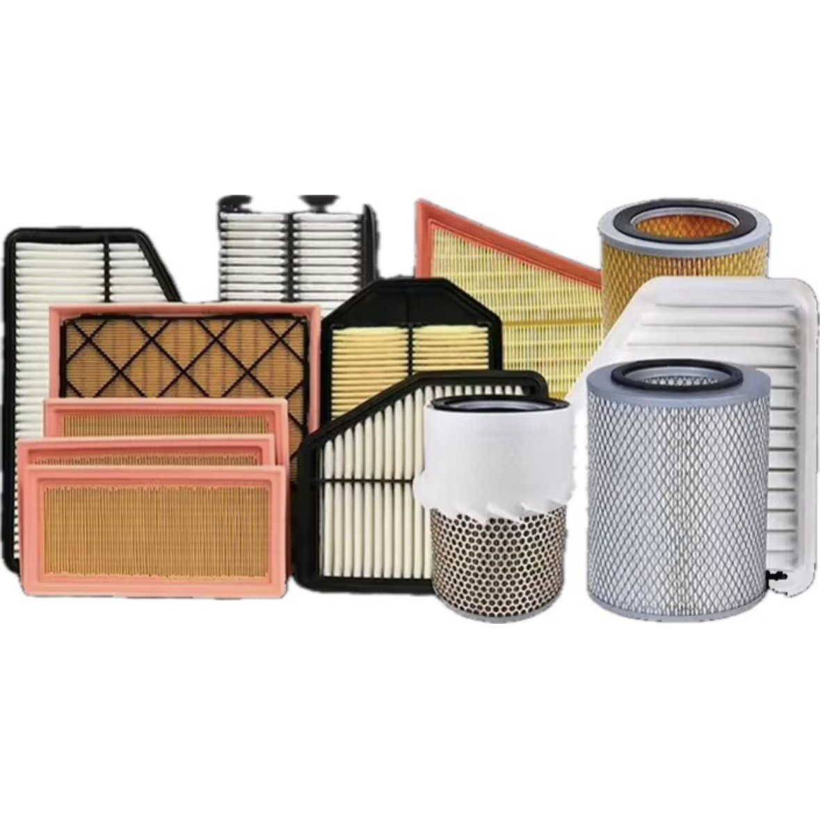 GUOHAO Wholesale Auto Parts Engine air Filter Heavy-Duty Industrial Air Filter 17801-2480 AF1934 for HINO ISUZU MITSUBISHI VW