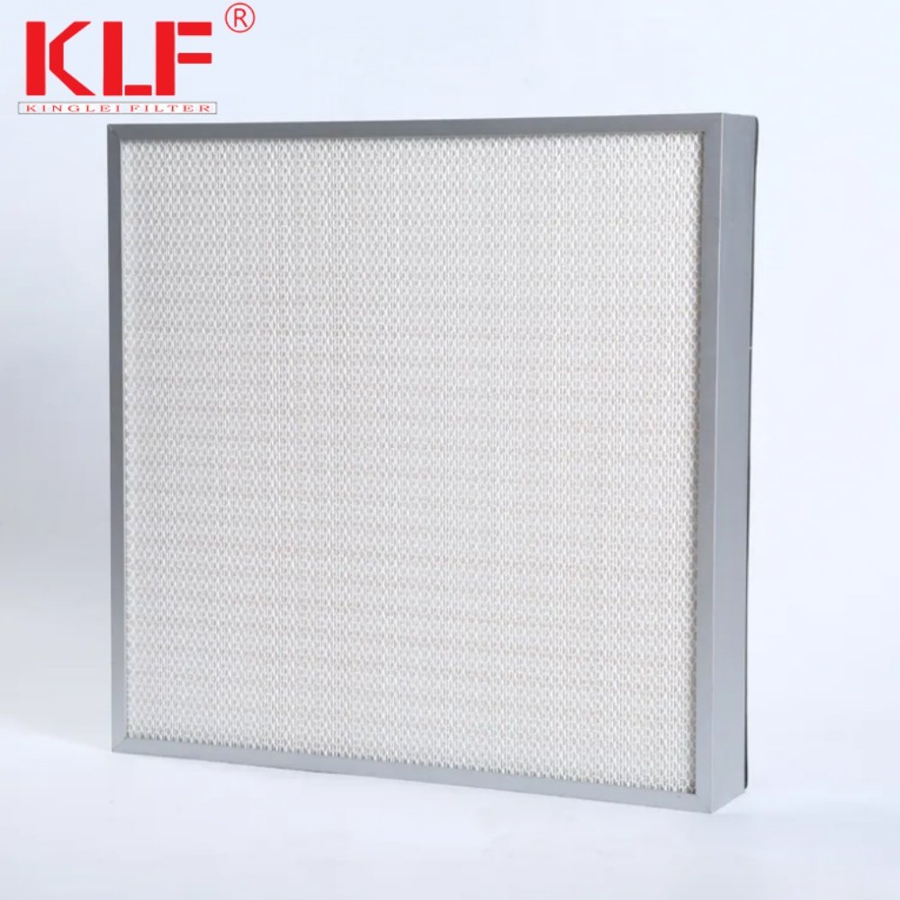 Mini Pleat Hepa Filters H13 H14 Air Filter Purifier for Clean Room
