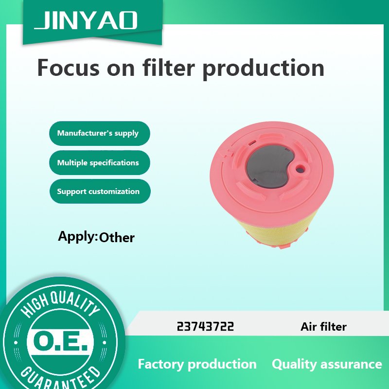Auto Parts China Factory Engine Parts High Quality Truck Air Filter 23743722 for Truck Diesel Engine Air Filter