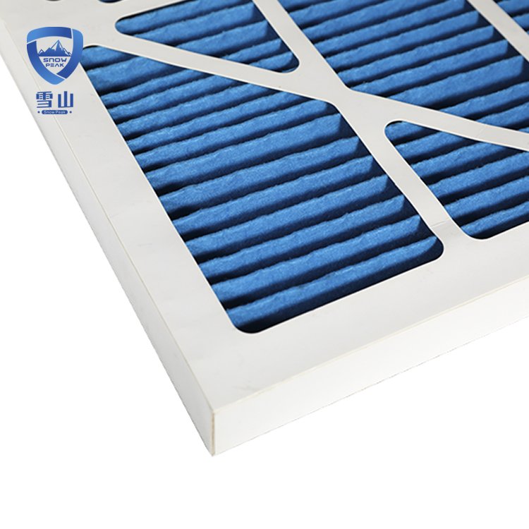 Merv 8 11 13 14 Cardboard Paper Frame Air Filter Pleated Air Furnace Filter