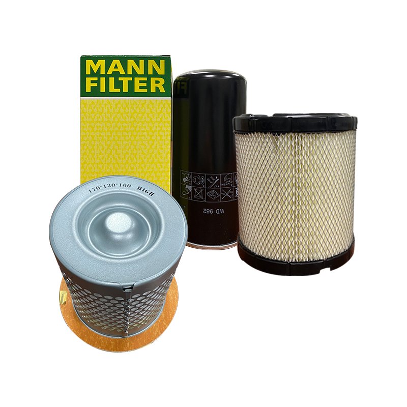 15kw 22kw Air Compressor Air Filter Element, Oil Filter Element and Oil Separator Accessories