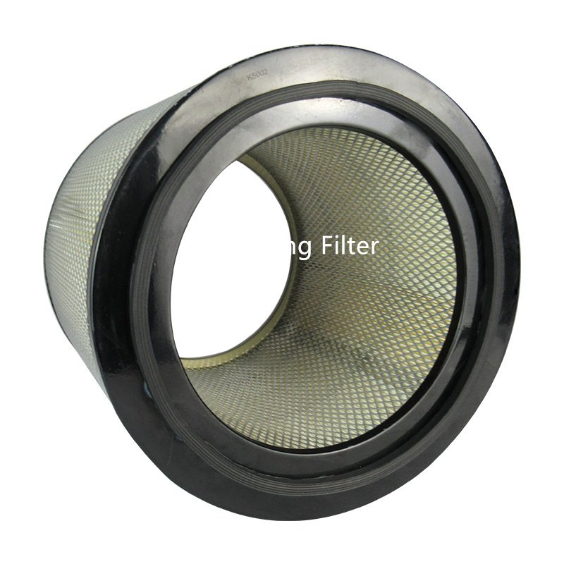Factory Supply High Dust Holding Industrial Pleated Air Filter Cartridge Dust Removal Filter Cartridge K5002
