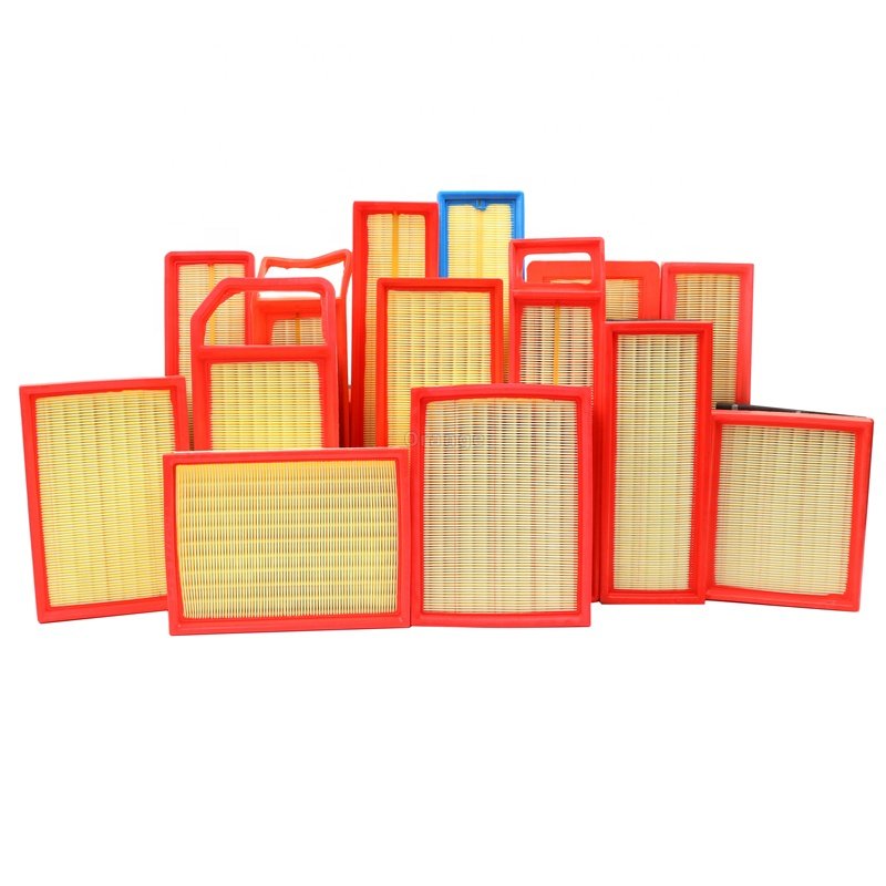 30748212 Air Filter China for Volvo XC60 S80L S60L V60 4-cylinder Air Filter Auto Engine Volvo V40 Orange OEM Standard Size