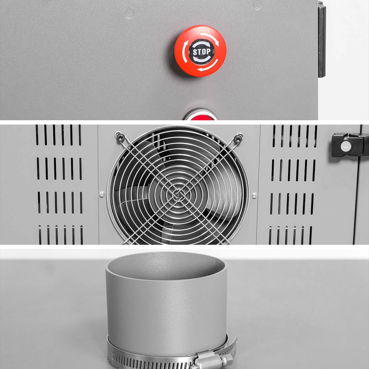 Ingani Oil Fume Separation DTF Smoke Filter Fume Extractor Air Purifier for DTF Powder Shaker Machine