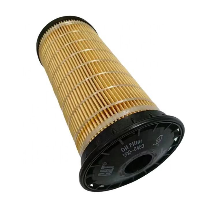 Excavator Spare Parts Oil Filter 5000483 500-0483 Construction Machinery for Caterpillar
