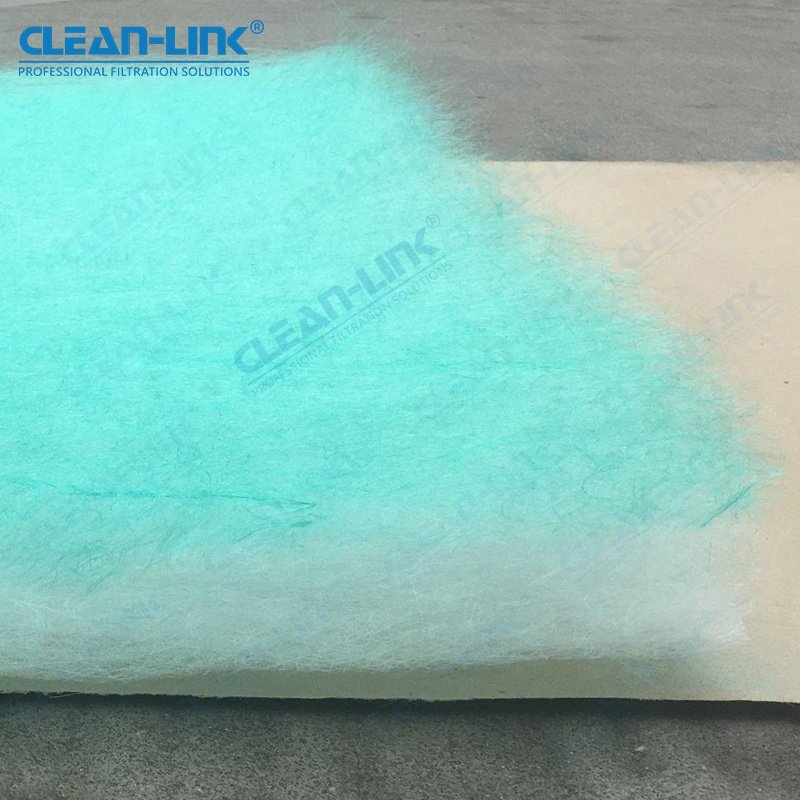 High Quality Spray Booth Exhaust Filters Cotton for Paint Booth Floor Filter Fiberglass Air Filter Media Roll
