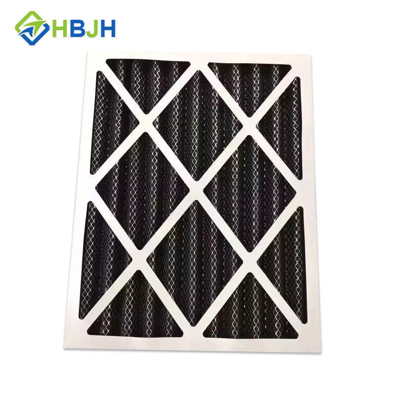 OEM Carbon Dioxide Filter G4 Plate Filter Deodorizing Activated Carbon Fiber Primary air Filter Factory Customized Industrial