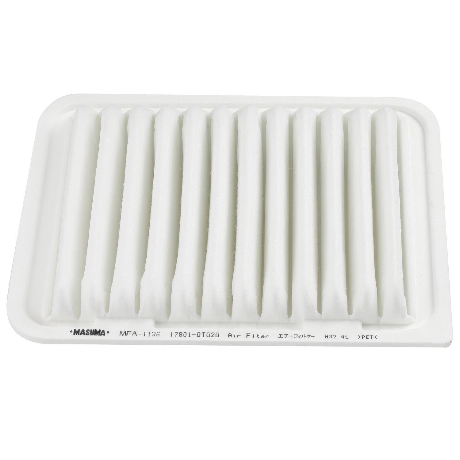 MFA-1136 Japan MASUMA Car air Filter 17801-0D060 17801-0M020 17801-0T020 17801-21050 for TOYOTA Corolla Filtro De Aire