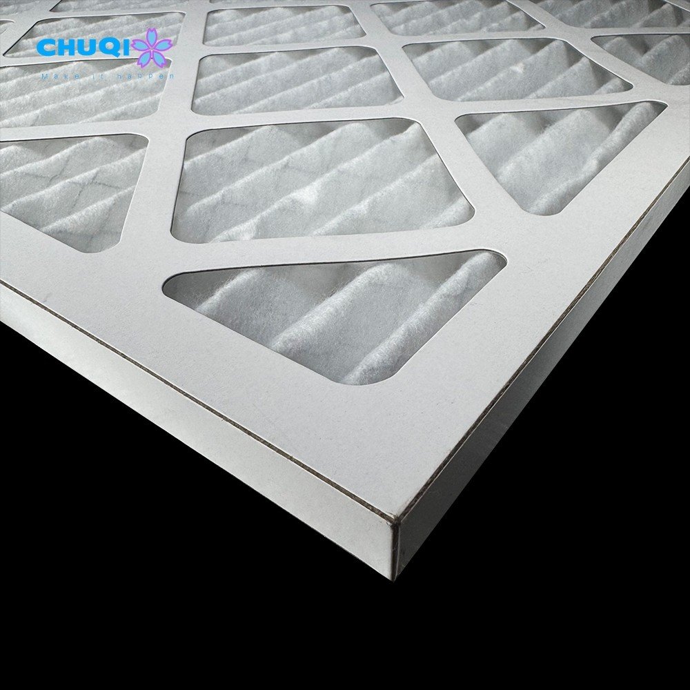High Efficiency 20x25x1 Air Filter for HVAC Systems Durable Low Resistance High Dust Capacity Air Purification