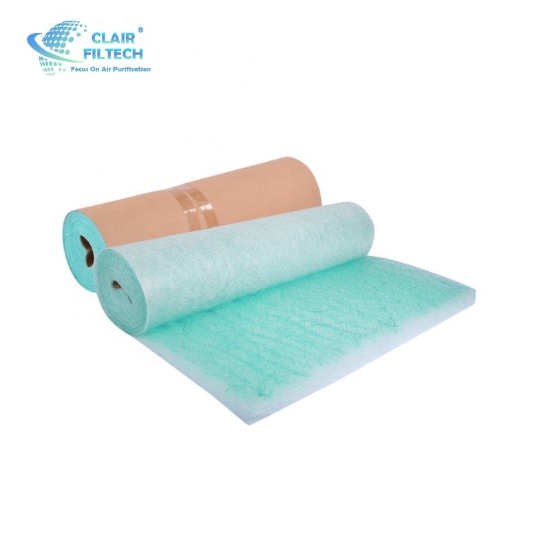 Sponge Foam Filter Media Rolls Synthetic Fiber Material G4 F7 Air Filter Replacement Cotton Filter