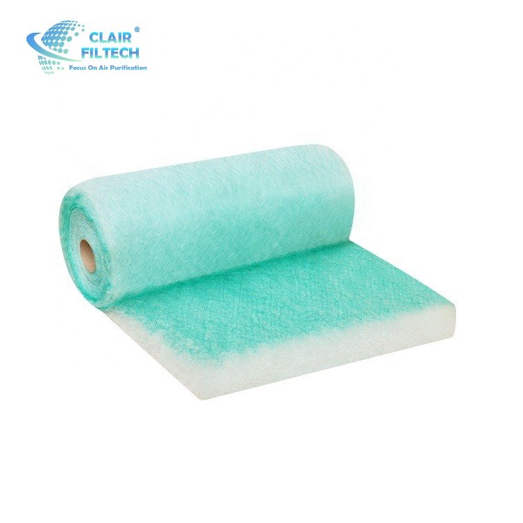 Sponge Foam Filter Media Rolls Synthetic Fiber Material G4 F7 Air Filter Replacement Cotton Filter