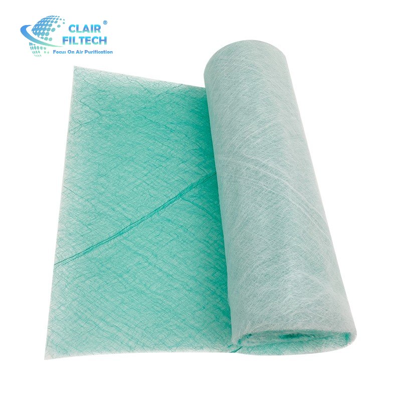 Wholesale Price Spray Booth Fiberglass Industry Dust Air Filter Paint Stop G4 G5 Fiber Glass Material