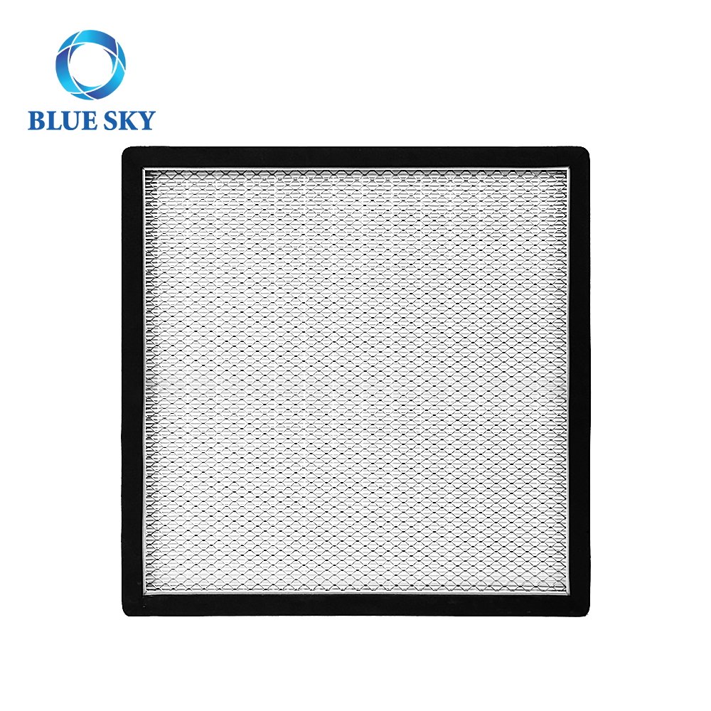 H13 H14 HVAC Filter AHU Aluminum Frame Mini-pleated Air Filter HVAC Industry Clean Room HEPA Filter