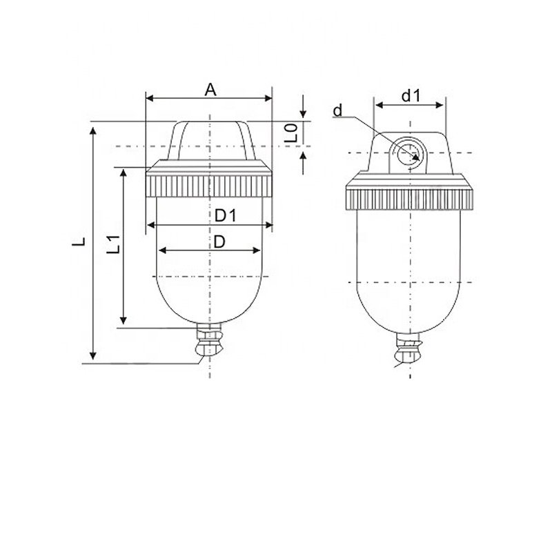 High Quality QSL Series Pneumatic Air Filter QSL-8/10/15/25/40/50 Pneumatic Air Filters