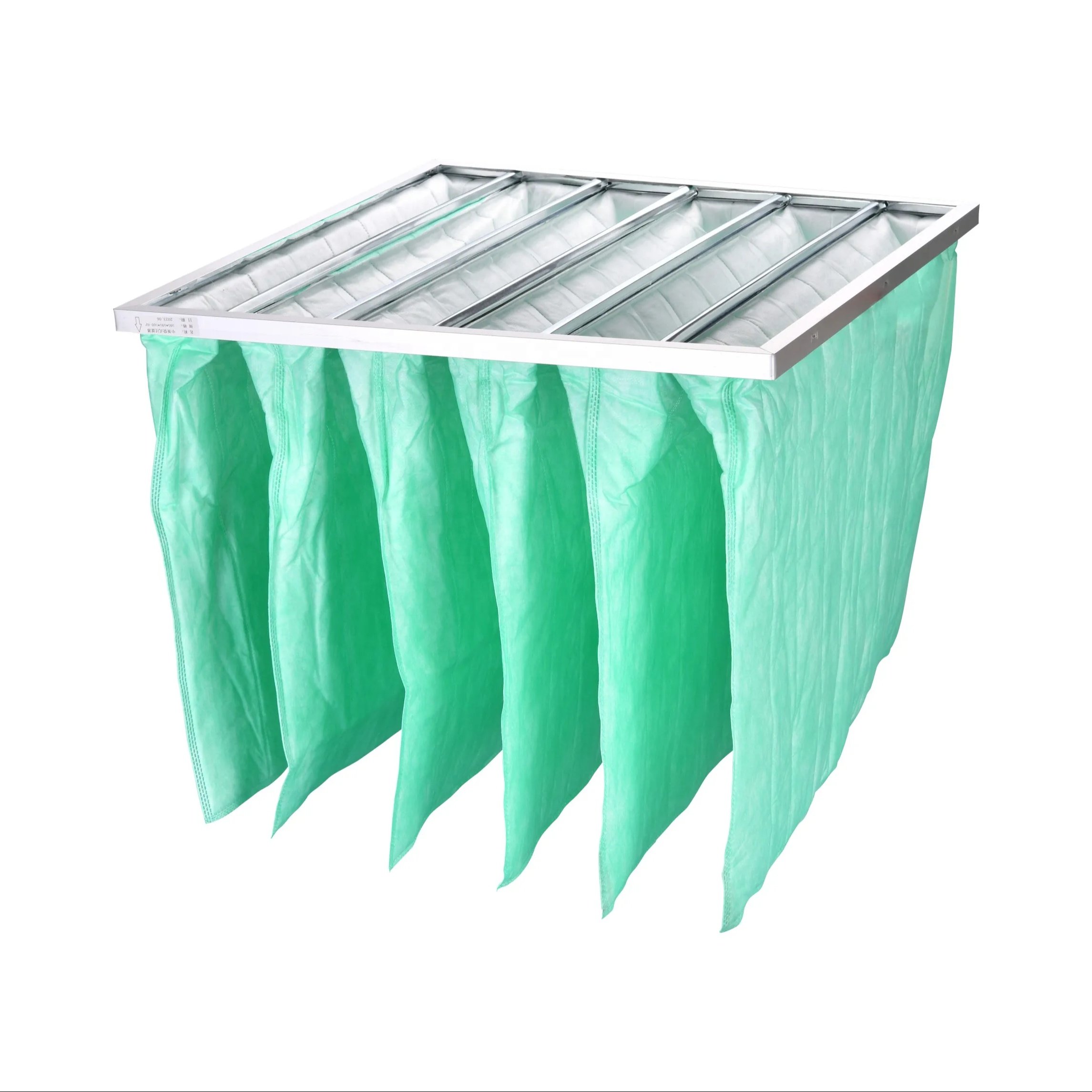 New and Used Industrial Air Filter Bag Customized Coarse Spray Booth Pocket G2 G4 M5 M6 F7 F8 F9 with Activated Carbon Media