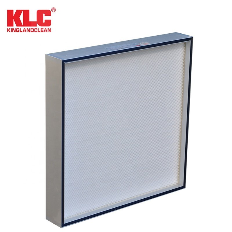Wholesale Fan Filter Unit HEPA Mini Pleat Filters H13 H14 Air Filter Purifier for Clean Room