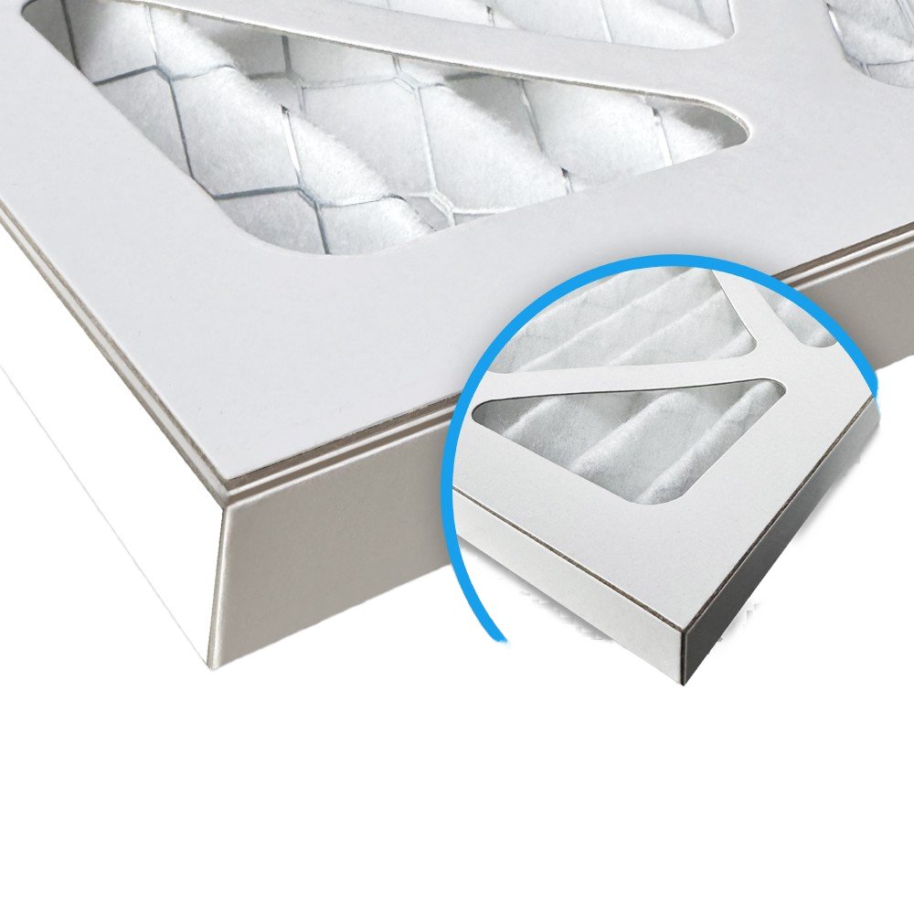 Merv 13 20x20x1 HVAC Air Filter Cardboard Air Conditioner Filters Allergies Mold Bacteria Smoke HEPA Replacement New Farm