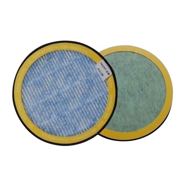 OEM Mini Round Hepa Filter H12 H13 H15 H16 Customization air Purifier Activated Carbon air Filter Manufacturer