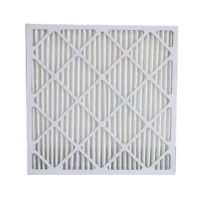 Air Filter Customized HEPA 14x14x1 16x25x1 18x18x1 20x20x1 MERV 6 8 11 13 Cardboard Frame Pleated AC Furnace HVAC Air Filter