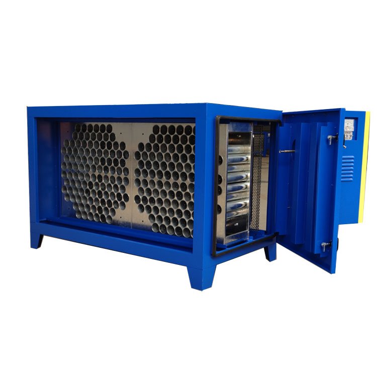 No Smoke Use Electrostatic Air Cleaner 9500 CFM for Commercial Kitchen Cooking Oil Fume Prifier Filter Efficiency 98% Ecology