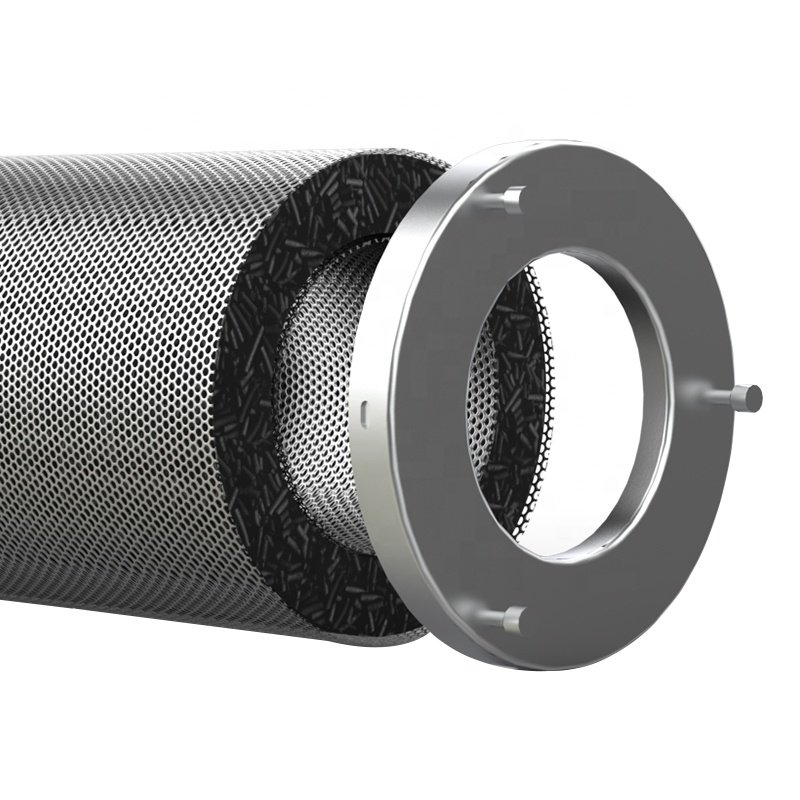 Hot Sale Hydroponic Odor Removal Activated Carbon Charcoal Filters for Dry Cleaning Machine Filter