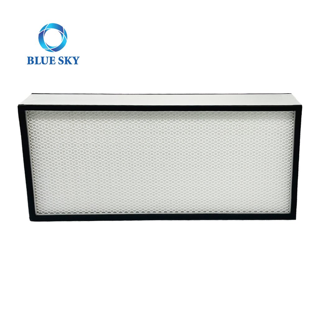 H13 H14 Factory Supply Customized Size 24x24 Inches Air Conditioning Aluminum Frame HVAC Air Filter for Laminar Air Flow Hood