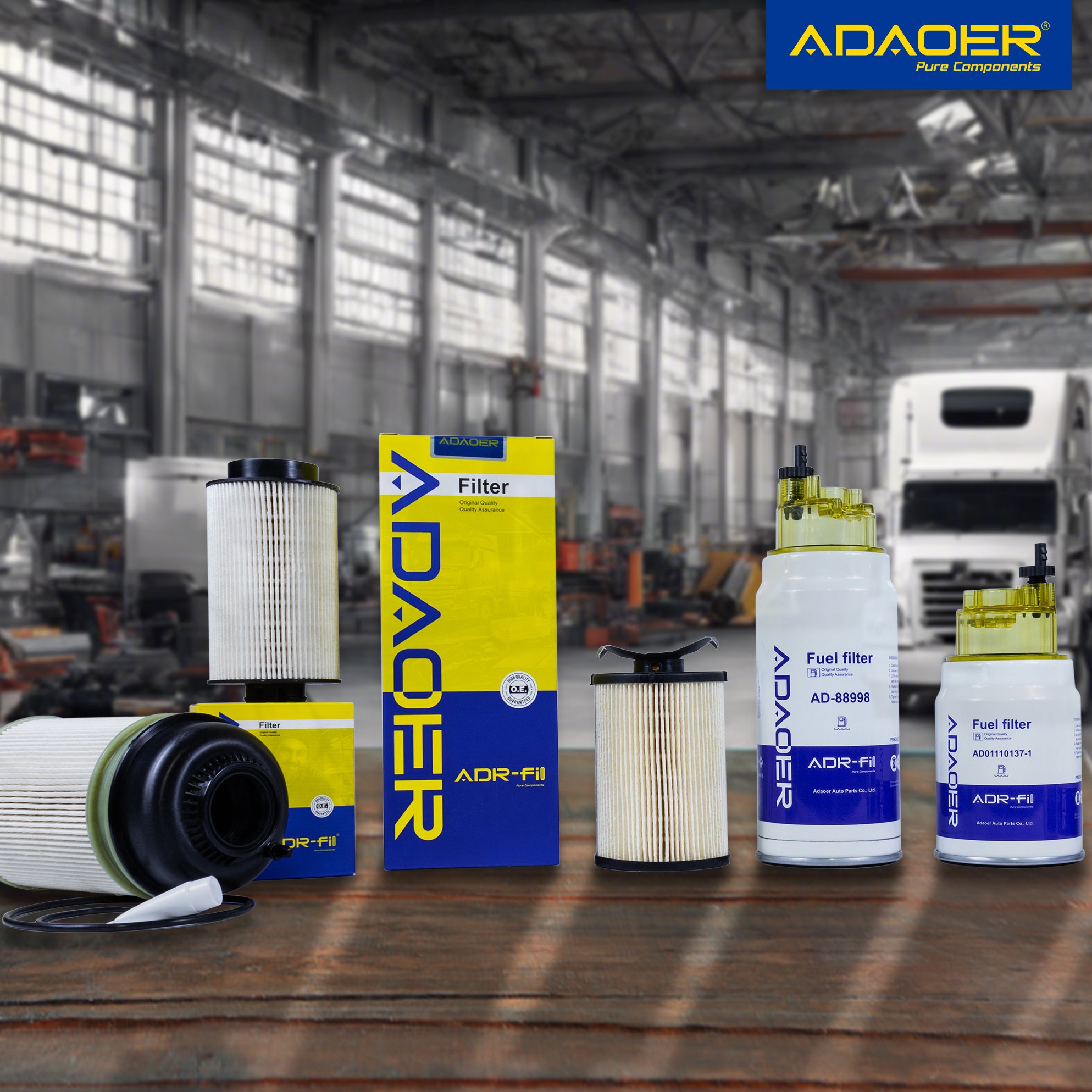 ADAOER China air filter AD03110847 K3250 PA5445 1109ZB1020 Chinese truck bus heavy equipment spare parts engine filter