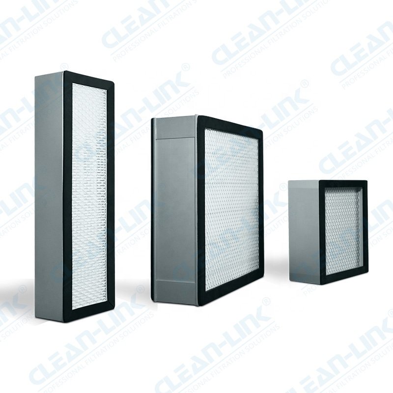 Clean-Link Commercial and Industrial Food Grade High Efficiency Mini Pleat Air Filter Hepa Filter