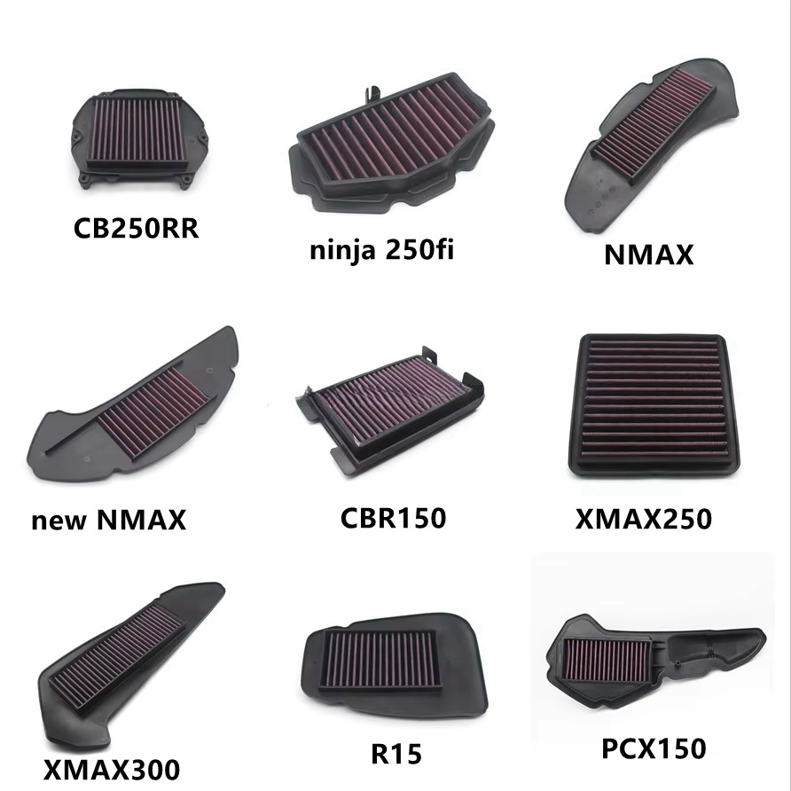Factory Supply Motorcycle Air Filters Motorcycle spare parts Air Filter for Motorcycle Filter accessories