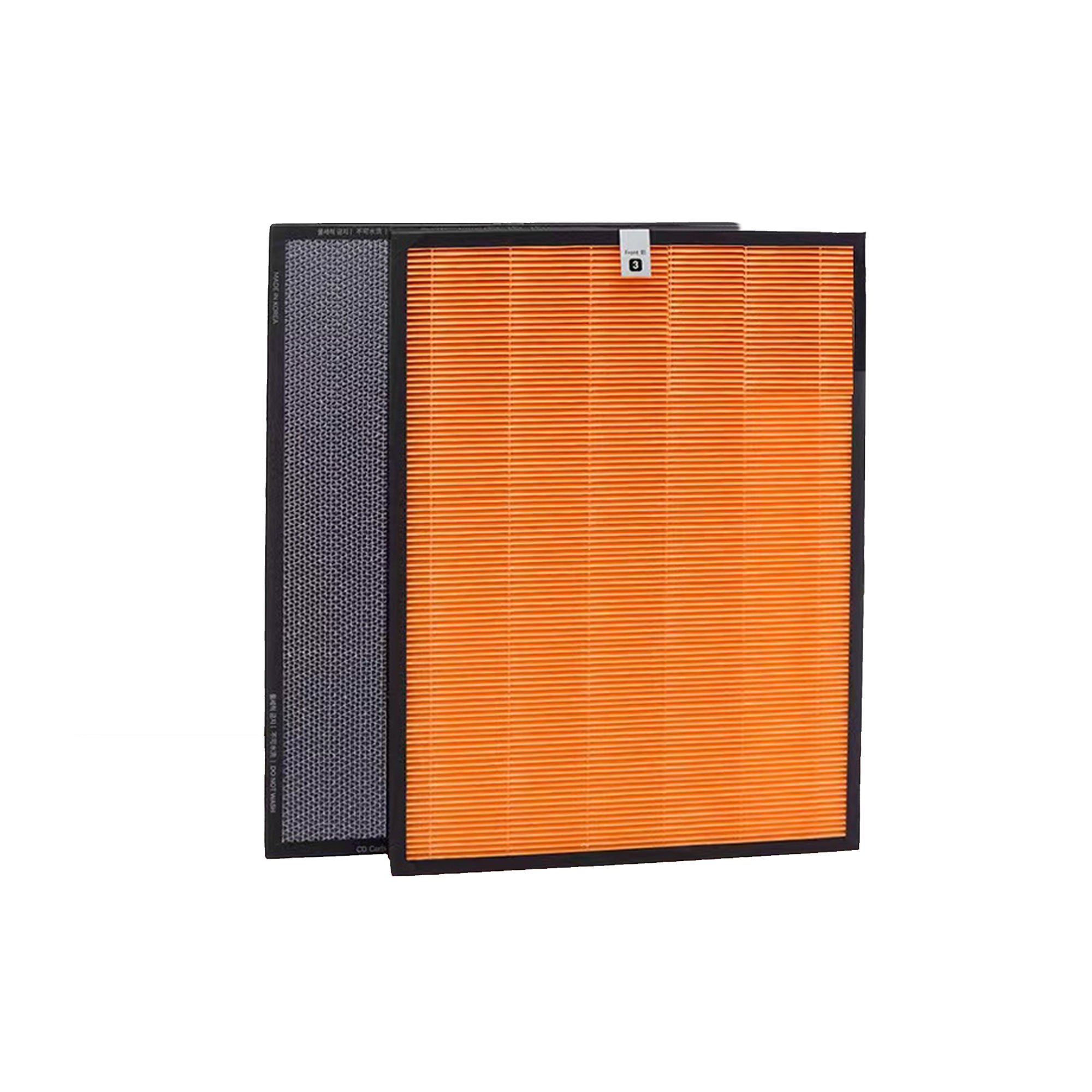 117130 H13 True High Efficiency Filter & CD Carbon Filter Replacement Filter J for Winix HR950 HR951 HR1000 Air Purifiers