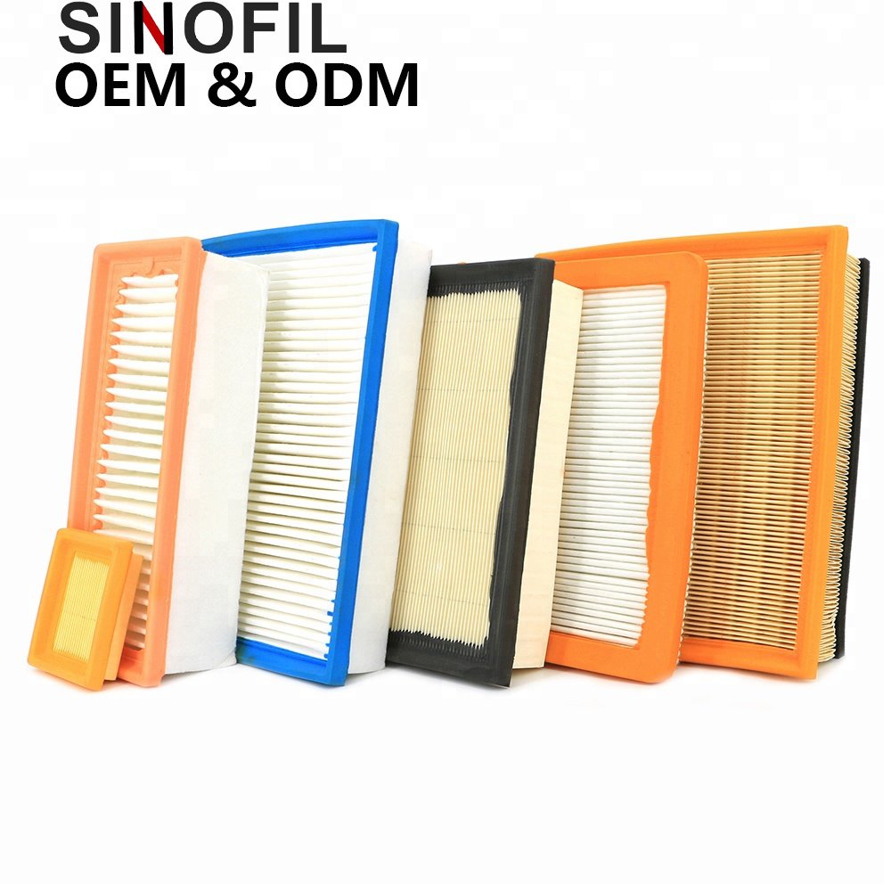 Wholesale Factory Price OEM High Efficiency Car Filtro De Aire Best Cone Cartridge Panel PP PU Car Cabin Engine Auto Air Filter