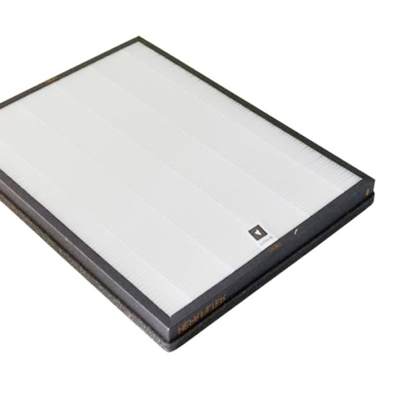 0.3 Micron 99.99% square Hepa Filter H11 H12 H13 H14 PP Cotton Polyester PTFE Paper air Purifier Pleat Hepa Air Filter