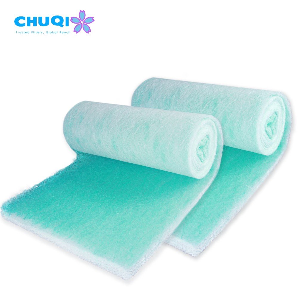 Hot G3 G4 Raw Cotton Air Filter Paint Room Floor Filter Paint Arrester Fiberglass Filter Home Restaurant Air Purification