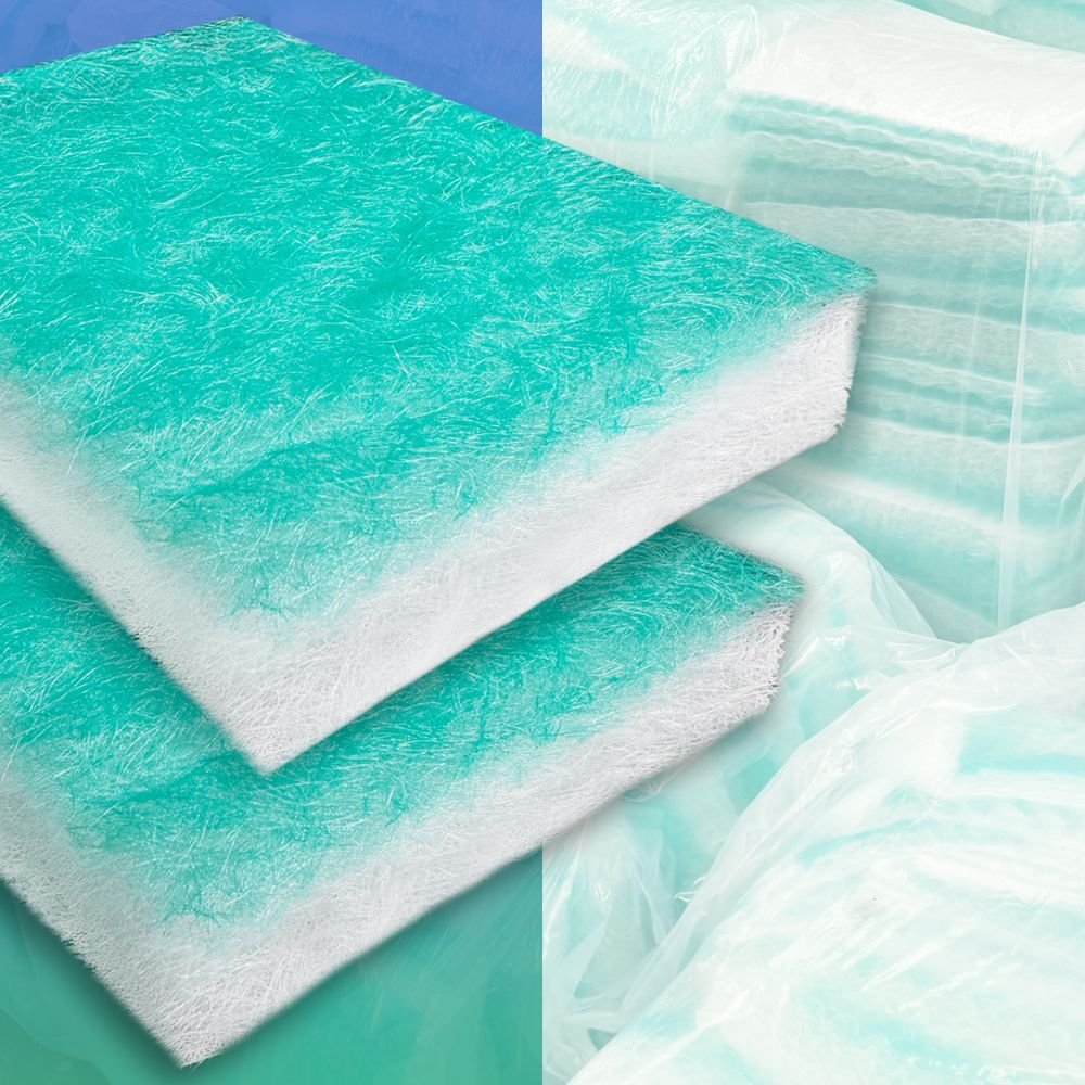 Hot G3 G4 Raw Cotton Air Filter Paint Room Floor Filter Paint Arrester Fiberglass Filter Home Restaurant Air Purification