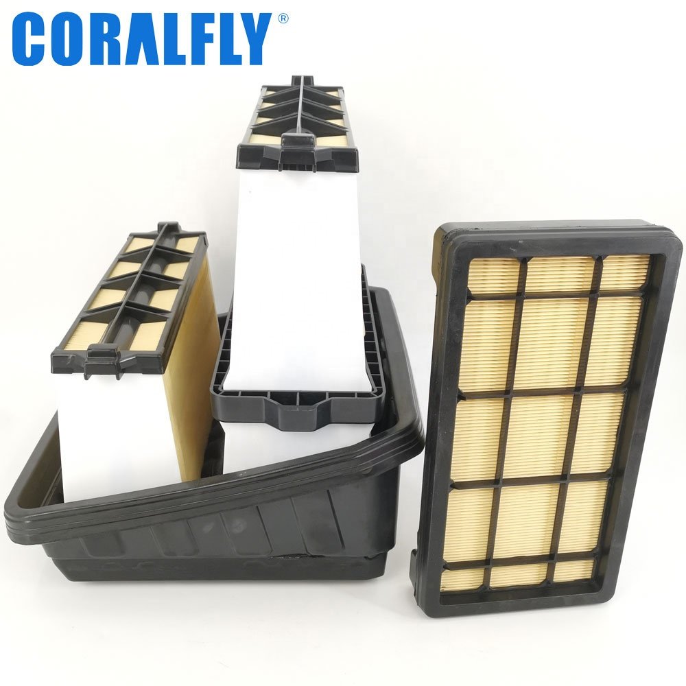 Coralfly Heavy Duty Truck Filter Parts 2829529 Air Filter Element 2829531 2829529 2490805 for Scania Trucks