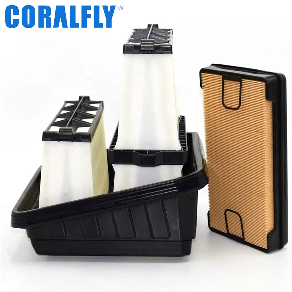 Coralfly Heavy Duty Truck Filter Parts 2829529 Air Filter Element 2829531 2829529 2490805 for Scania Trucks