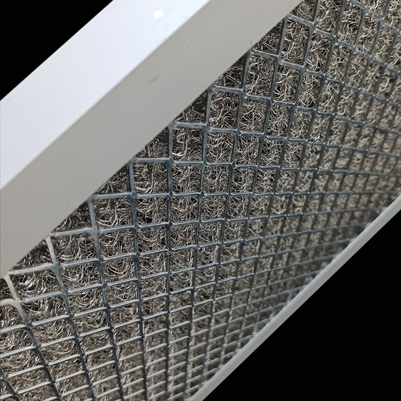 Grease & Oil Fume Aluminum Alloy Frame Stainless Steel 304 Mesh Air Filter Easy Maintenance Repeated Cleaning Filter Supplies