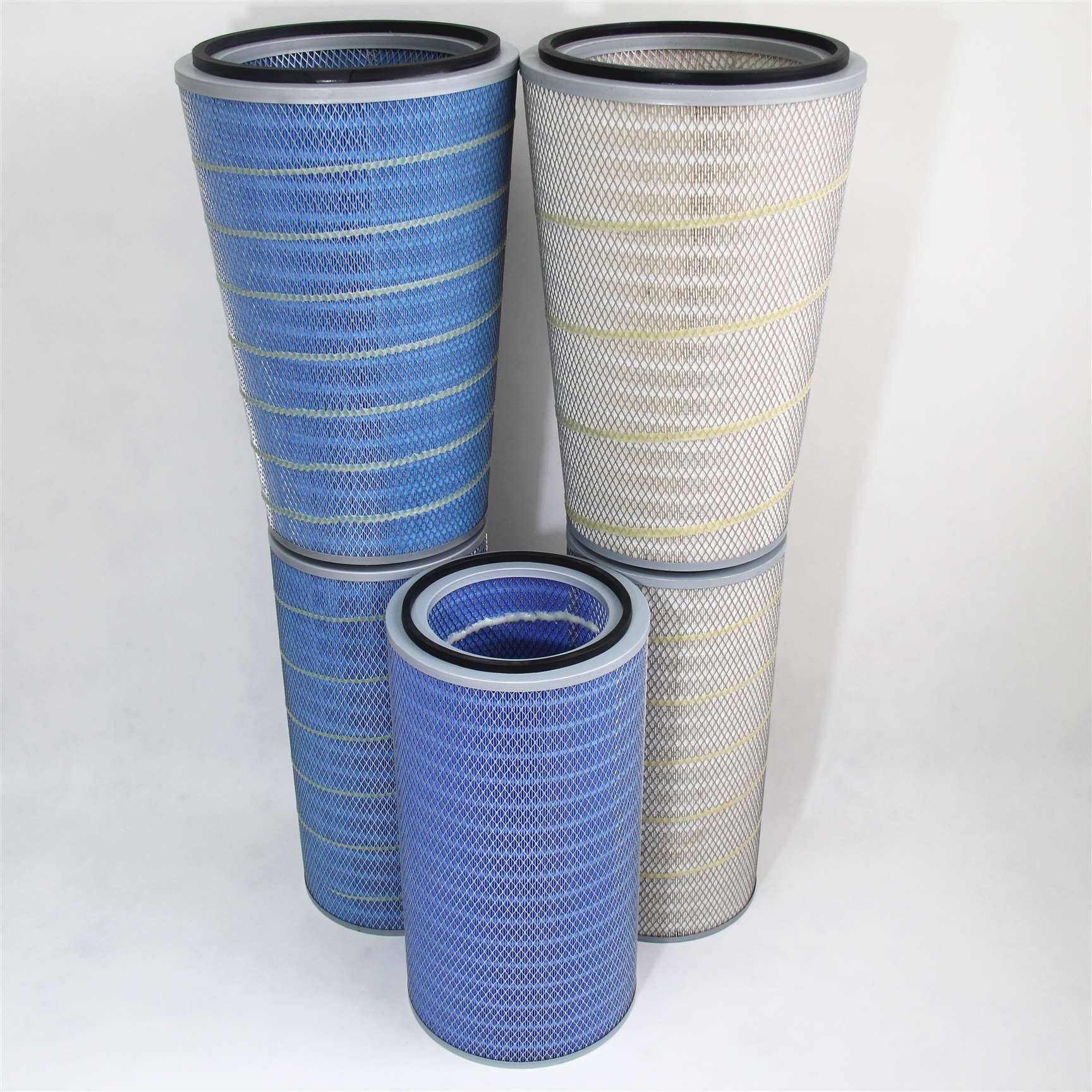 High Efficiency Conical Cartridge Air Filter Gas Turbine Laser Equipment HEPA Dust Filter