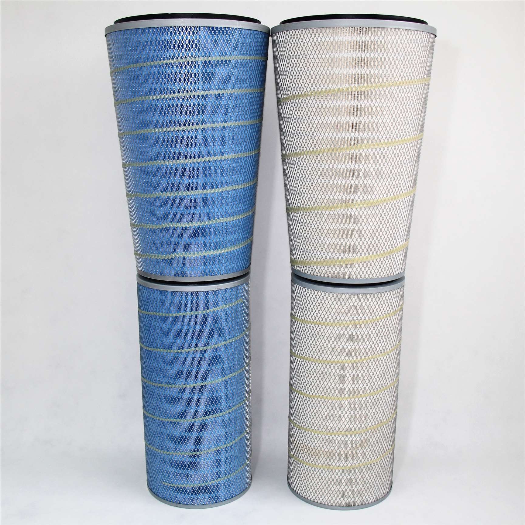 High Efficiency Conical Cartridge Air Filter Gas Turbine Laser Equipment HEPA Dust Filter