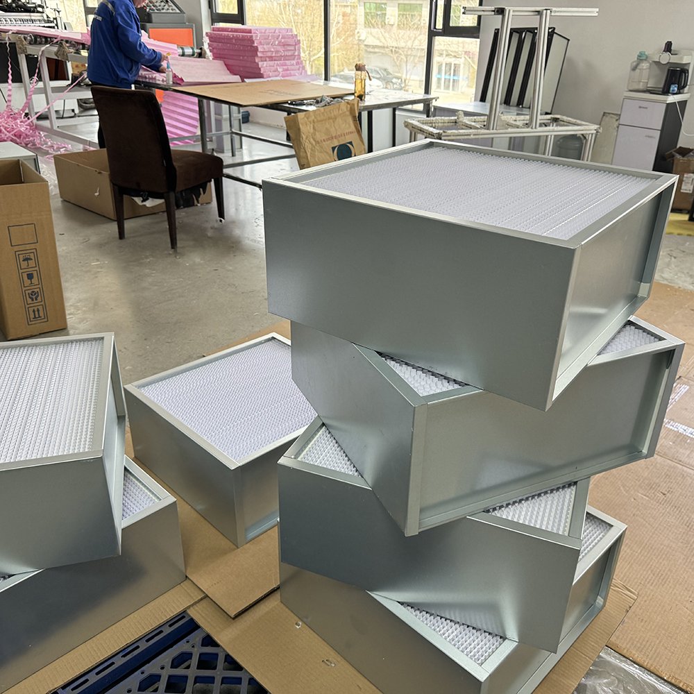 Recommend in Stock Stainless Steel High Temperature Resistant High Efficiency air Filter for Ventilating System