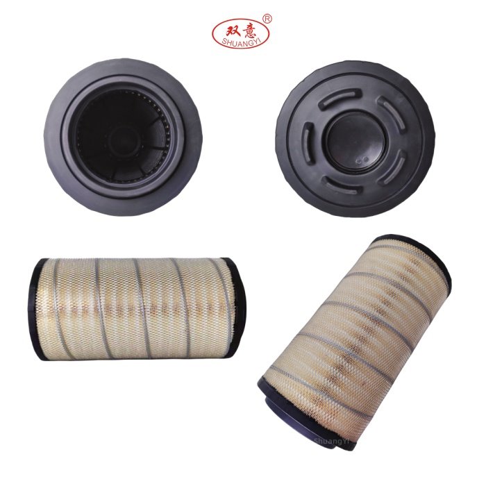 Removable WG9525195201 WG9725190102 PU2747 air Filter for Excavator air Filter for Heavy Duty Trucks air Filter for Tractor