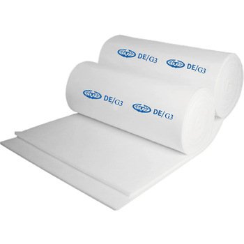 Pre-Efficiency Air Filter Material Roll G4 Cotton Media Roll Synthetic Fiber Media for Air Filtration for Industrial