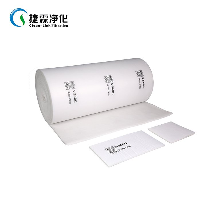 AF-600G Synthetic Filter Media F5/EU5 air Filter Cotton Paint Booth Ceiling Filter