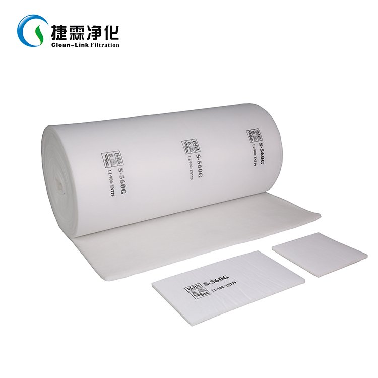 AF-600G Synthetic Filter Media F5/EU5 air Filter Cotton Paint Booth Ceiling Filter