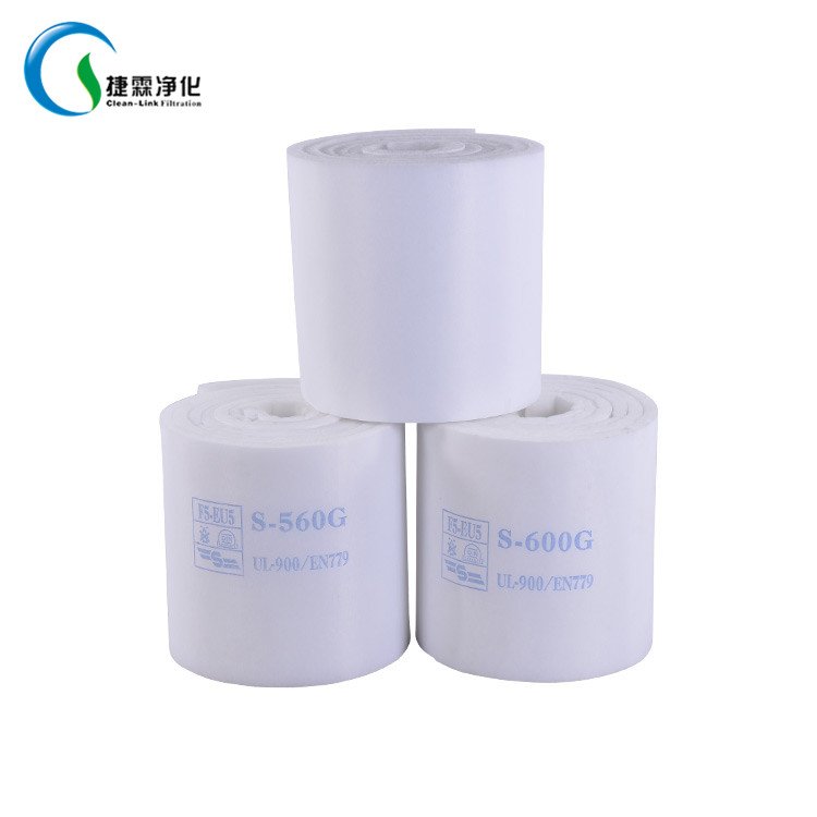AF-600G Synthetic Filter Media F5/EU5 air Filter Cotton Paint Booth Ceiling Filter