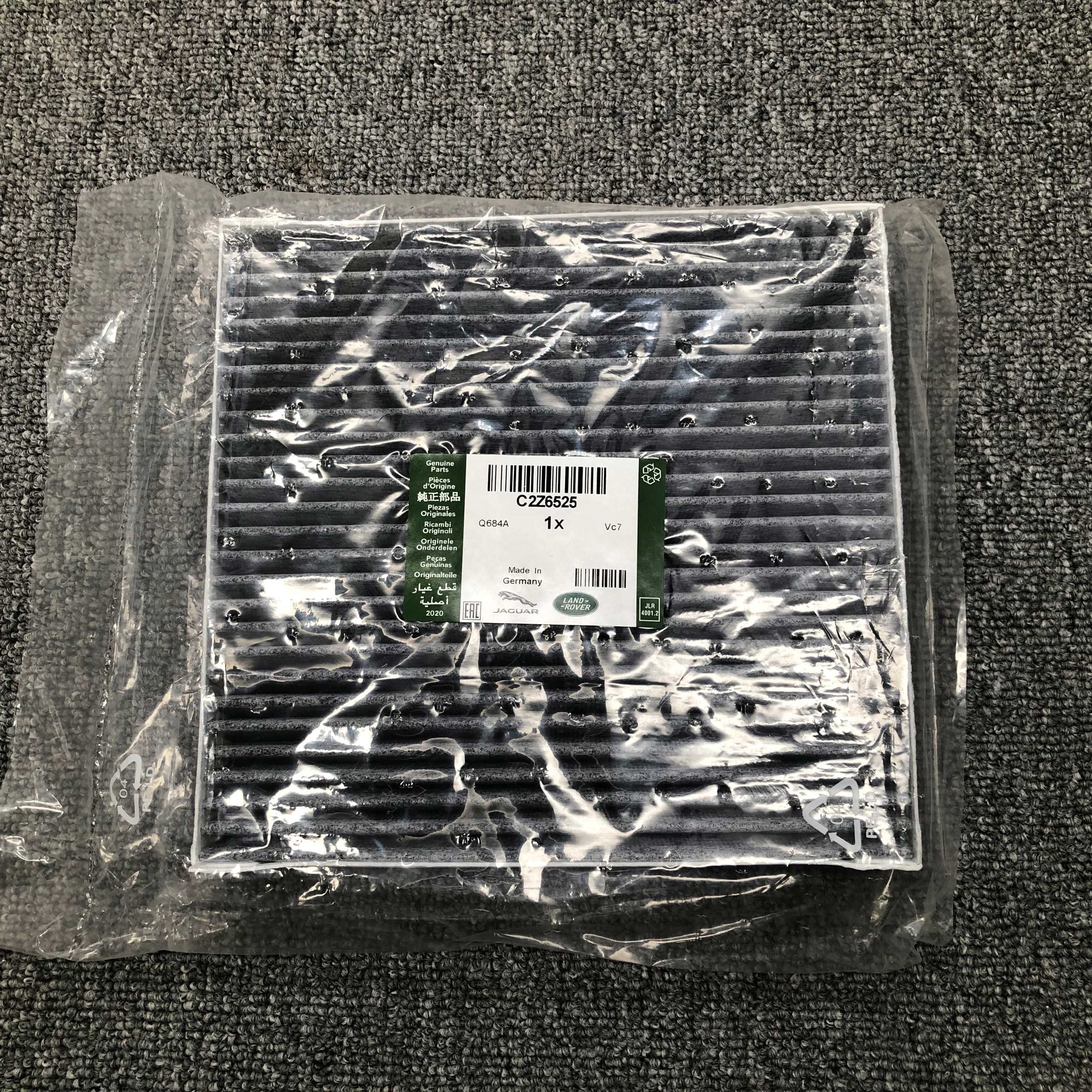 C2Z6525 for Jaguar XJ XJR XF XFR XFR S Auto Parts Air Conditioner Filter Element 81926009 C2Z6525