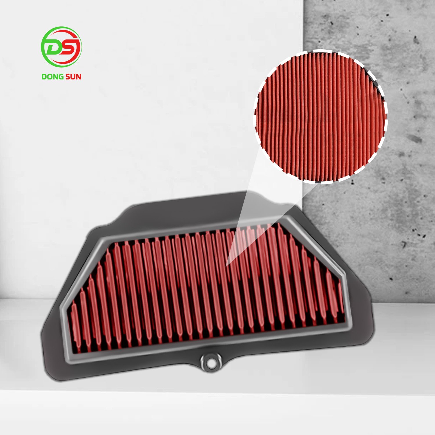 High Performance K&N Engine Air Filter for 2016-2019 KA-WA-SAkii NINJA ZX6R KA-1016R Motorcycle Engine Air Filter
