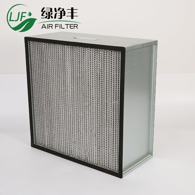 Large Laminar Flow Hood Pleated H13 HEPA Filter H14 for Mushroom Hepa Flow Laminar FFU 0.3 Micron 99.99% Clean Room